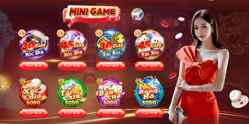 Kho game nhà cái SODO cung cấp nhiều sảnh cược đa dạng.